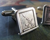 math cuff links  