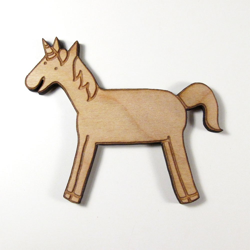 Flossy the Unicorn Embroidery Floss Bobbin