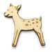 Flossy the Fawn Embroidery Floss Bobbin