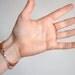 Primavera Chainmail Handflower / Slave Bracelet ( Orange / Pink / Green )