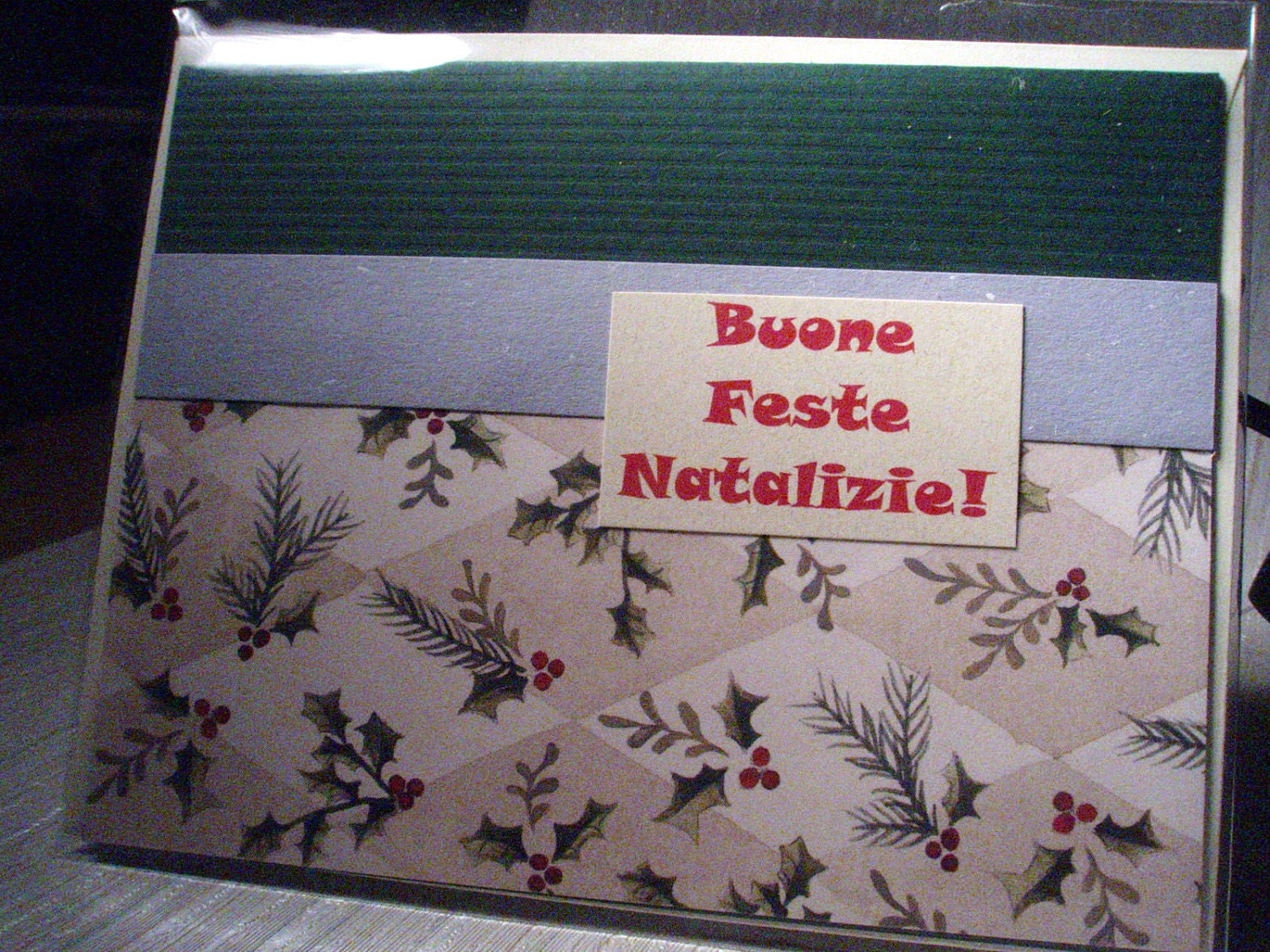 Buone Feste Natalizie - Italian Christmas Card