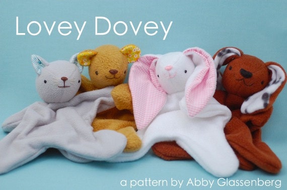 Lovey Dovey Softie - PDF Sewing Pattern