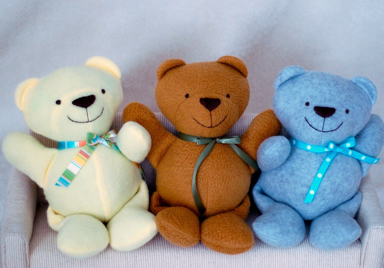Baby Bear and Blankie Set - PDF Sewing Pattern
