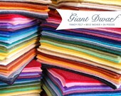 Giant Dwarf Fancy Felt // Cut To Order // 9 X 12 Inches // 25 Pieces