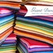 Giant Dwarf Fancy Felt // Cut To Order // 9 X 12 Inches // 30 Pieces