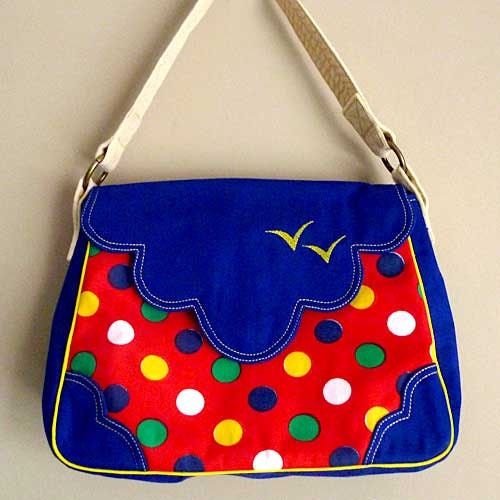 Handbag - On Cloud Nine Bag (Vintage Circus Dotty)