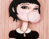 Bubblegum Betty Print