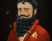Headmaster Oddfellow Bluebeard Print / Oddfellow's 2012 Portraits - 8x10