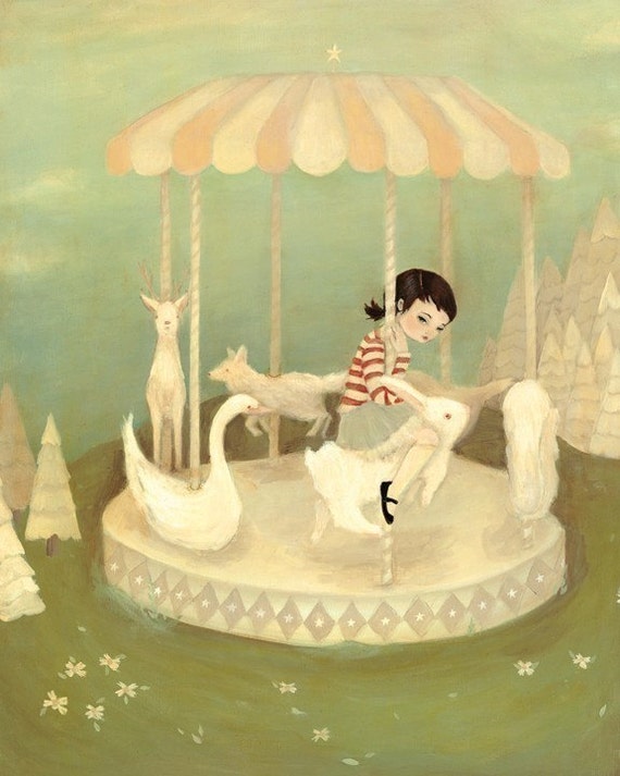 The Pale Carousel Print 8x10