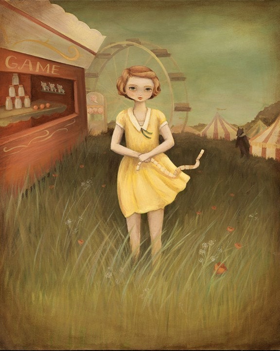 Lost on the Midway Print 11x14