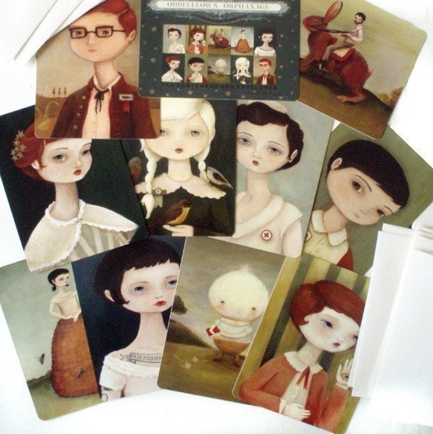 Oddfellow's Orphanage (2009 Portraits) Postcard Collection