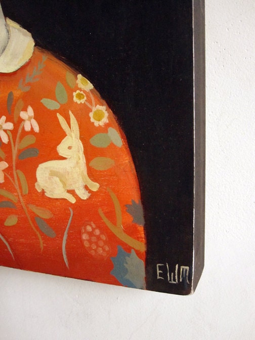 Rabbit Hearted Original Painting