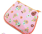 Coin Purse Zipper Pouch - Summer Picnic