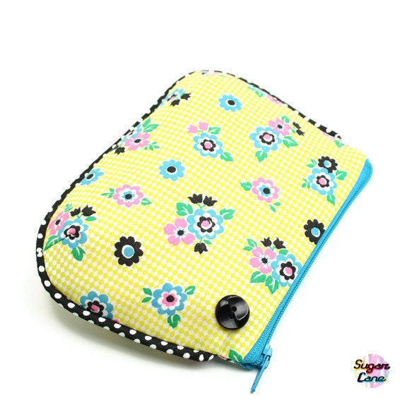 Coin Purse Zipper Pouch - Summer Picnic