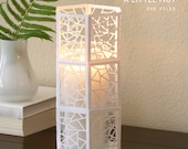 Hexagon Candle Cover - SVG files