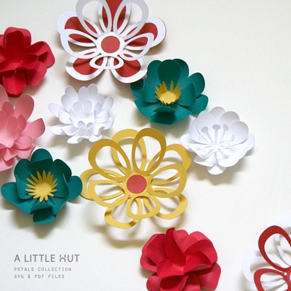 Petal collection - SVG & PDF files