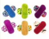 6 Mini Pantyliners Moonpads Reusable Organic Menstrual Pads