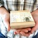 turquoise stack rings - maps and vintage dictionary