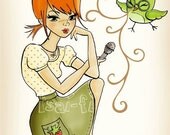 Pass the Mic Nerdy Birdy Print
