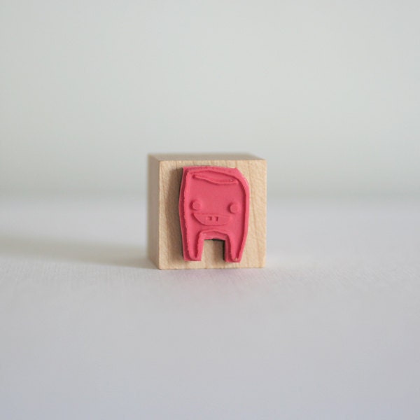 My Sweet Tooth Rubber Stamp - thesmallobject My Sweet Tooth Rubber Stamp - thesmallobject