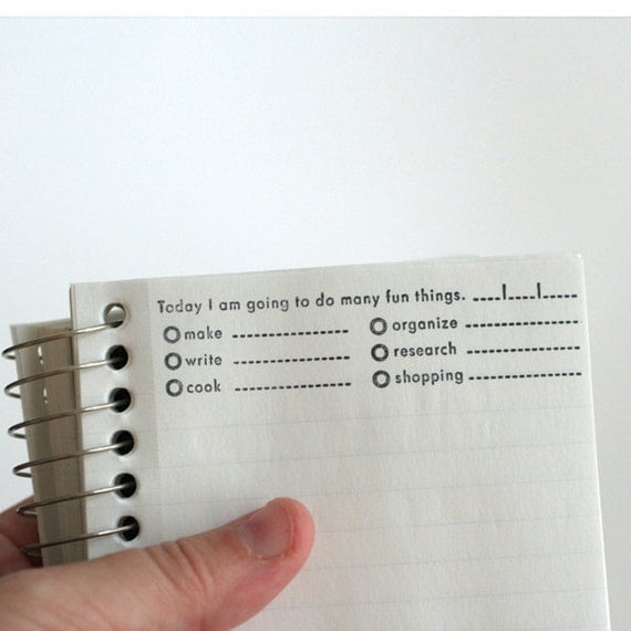 The Make-A-List To Do Stamp