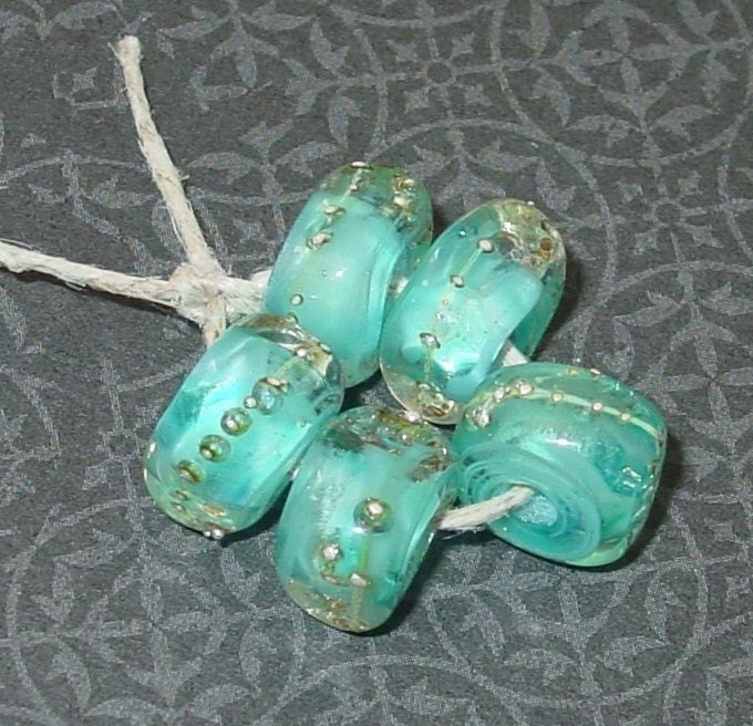 BHG  Silvered turquoise nuggets
