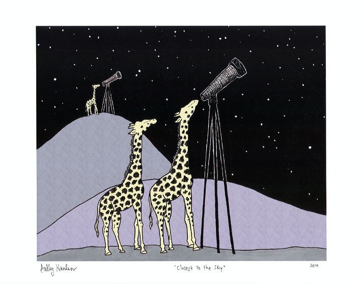 Closest to the Sky 11x14 print