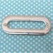 Large Eyelet with 2 Inch Opening Nickel Plated
