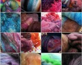 Choose Your Own Adventure Batts - custom dyed and carded to YOUR specifications