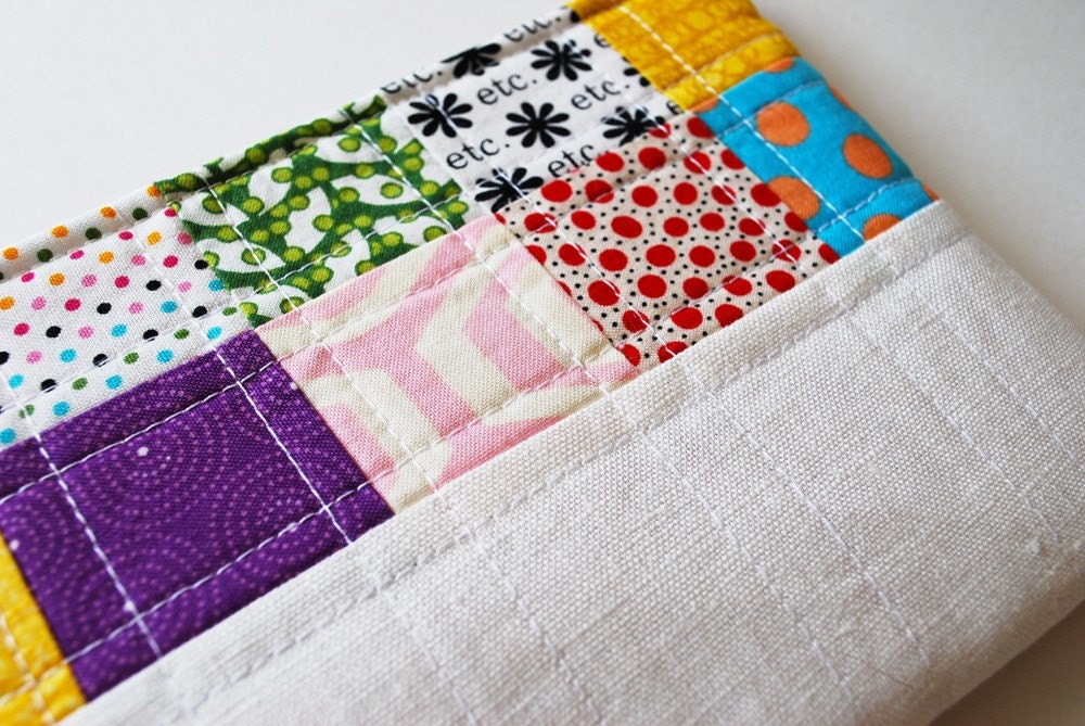 Long Patchwork Pouch - Simple Things