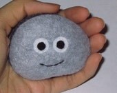 Pet Rock Plush Granite Gray