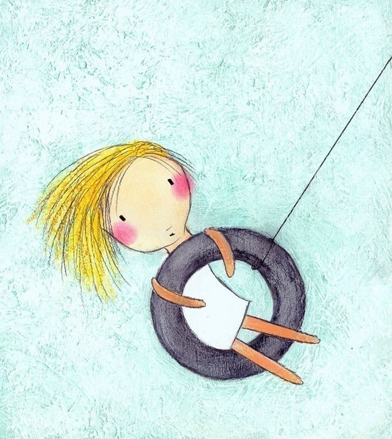 PRINT - Tire Swing Play