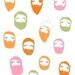 Bearded Man Art Print by Ashley G - HELLO August