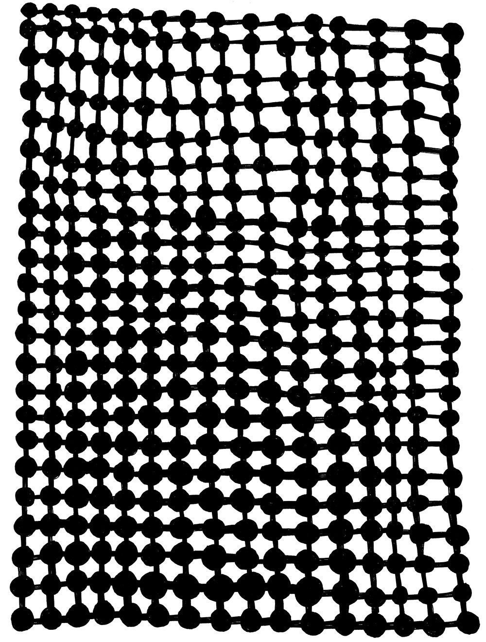 Abstract Art Print by Ashley G - Progress