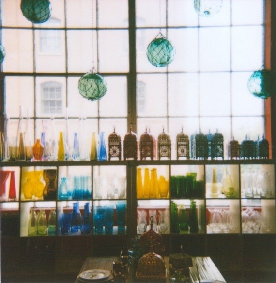 cargo glass polaroid 8x10 inch print