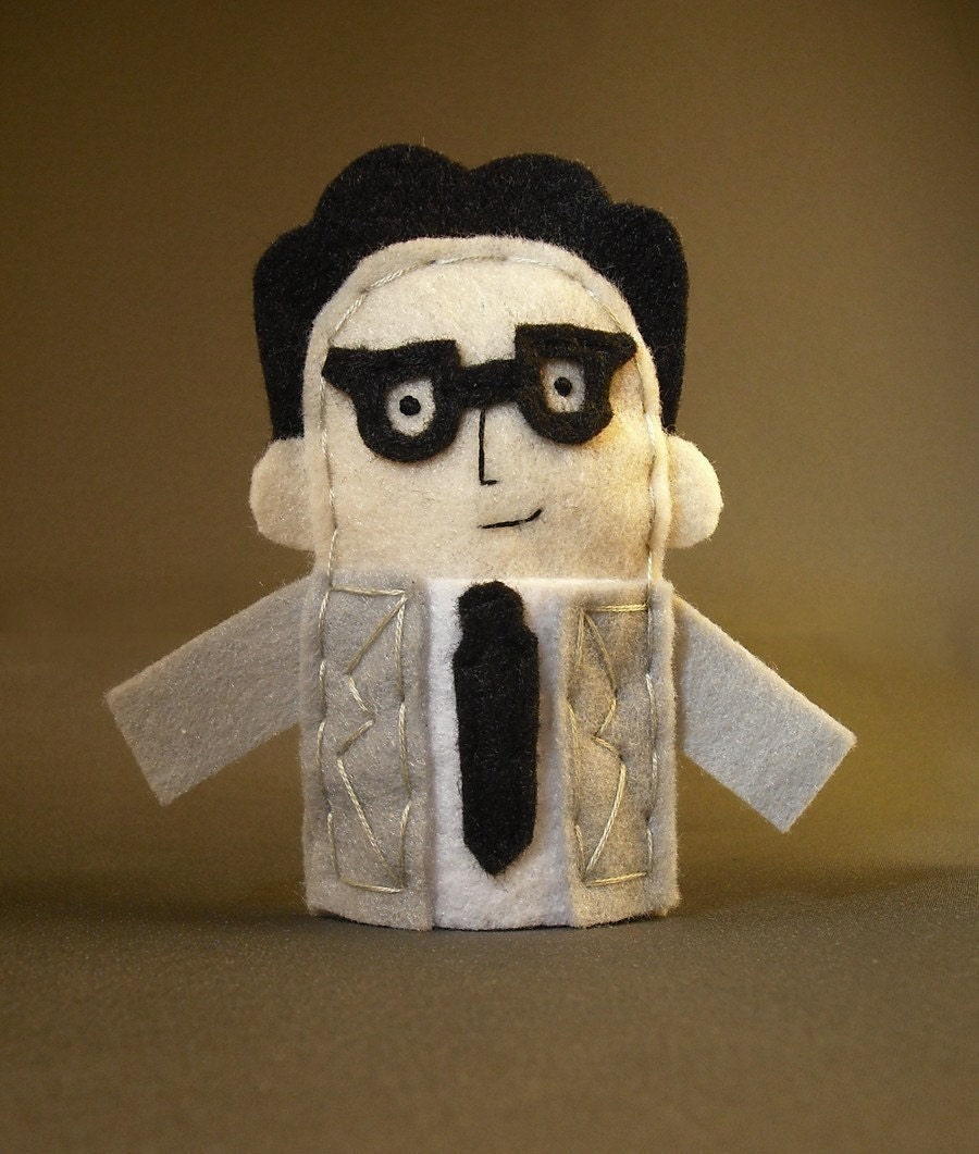 Ira Glass Finger Puppet SALE