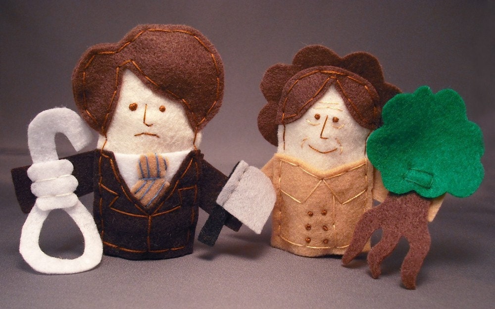 Harold and Maude Finger Puppets