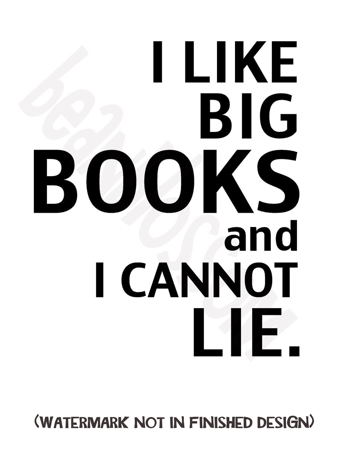 I Like Big Books and I Cannot Lie Canvas Tote Bag in PINK