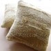 Custom Personalized Vintage Lace Wedding Ring Bearer Pillow -- Handmade in Ireland