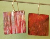 Flaming Copper Squares