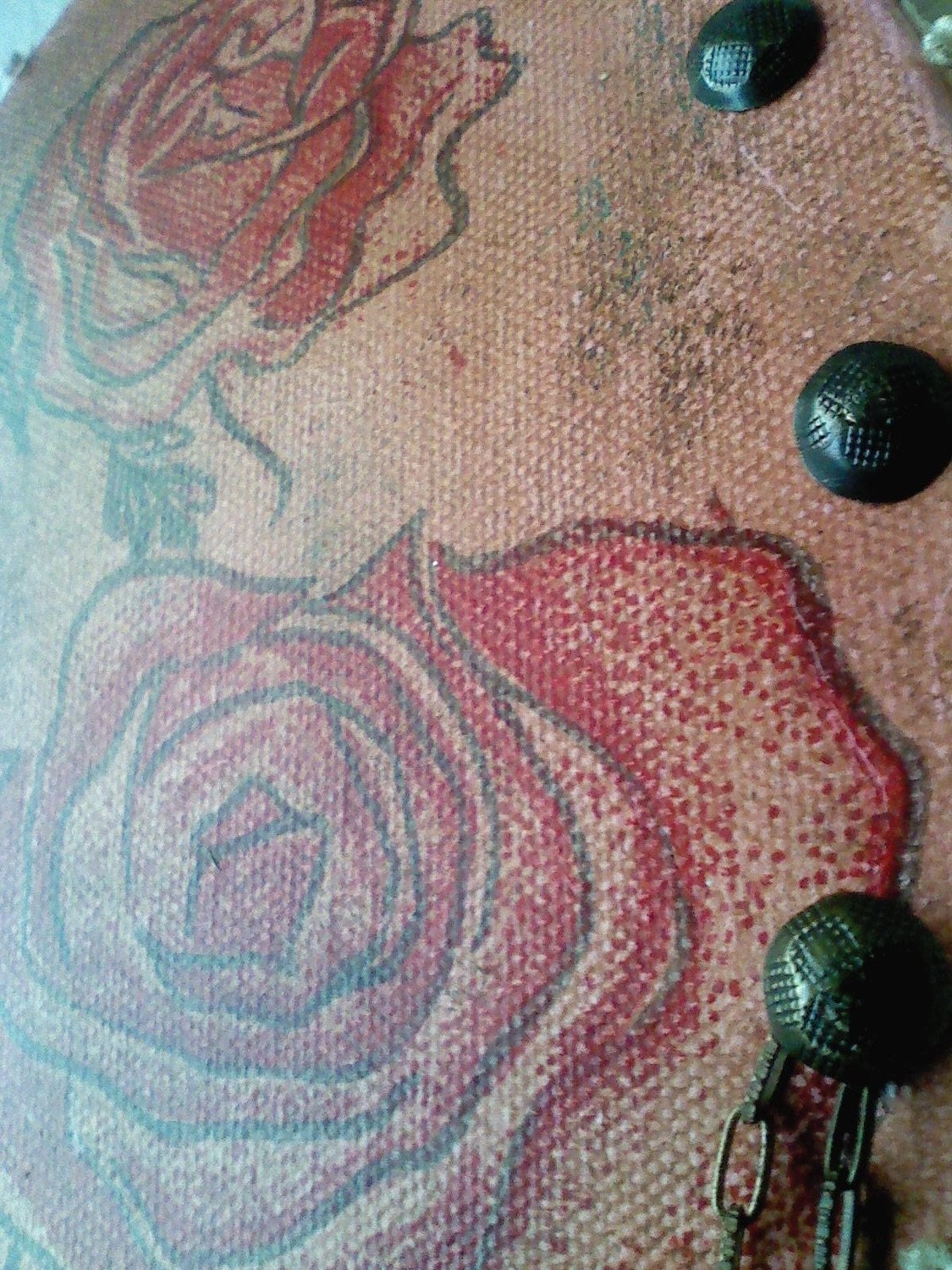 La Rosa Original Mixed Media Painting