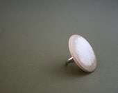 Shell Button Ring