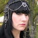 Custom Color Art Nouveau Mucha Headdress exclusive by Raven Eve Jewelry