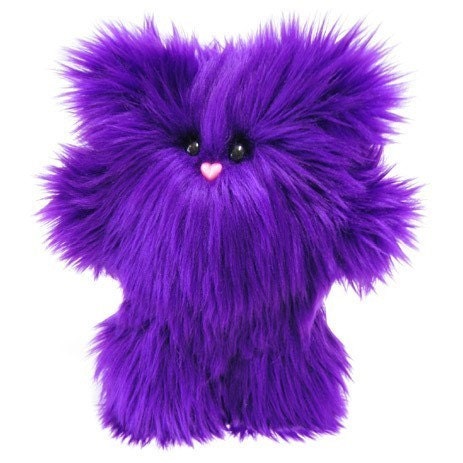 Petunia in Purple -- Cuddly Plush Monster
