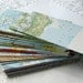 Handmade Envelopes - Business Card - Gift Card - 24 - Map Images
