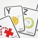 ABC Teeny Tinies - Printable Alphabet Flash Cards
