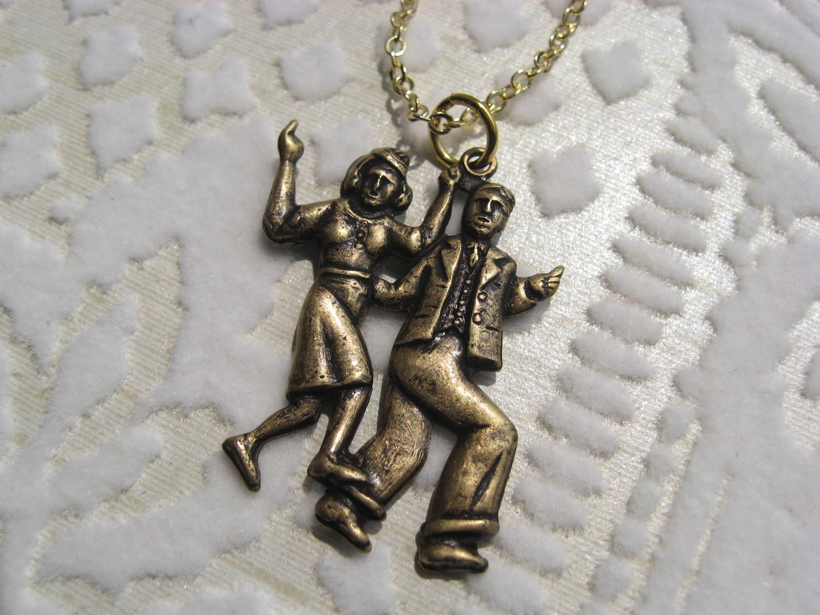 Rockabilly Couple Necklace