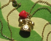 Love Telephone Necklace