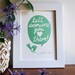 Say it loud including frame pearl green