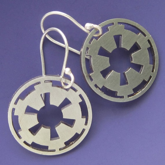 Star Wars Imperial Insignia Earrings